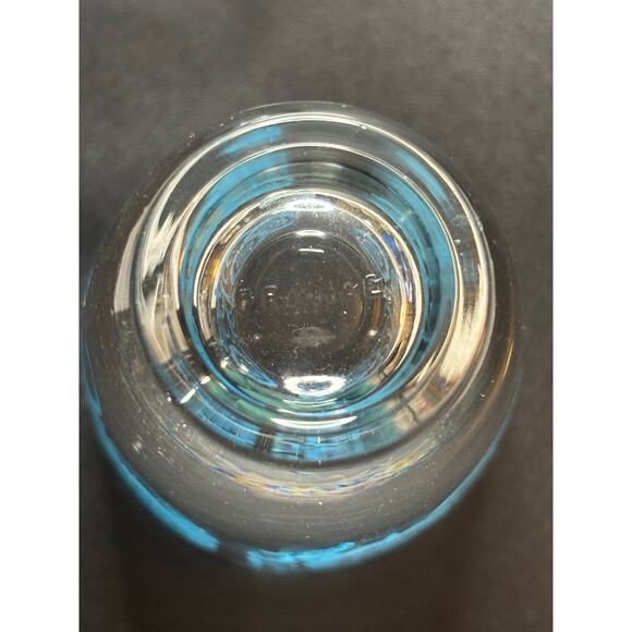 Pair Shot Glasses Mid Century Modern Bar Ware Made in France 1960s - Picture 2 of 5